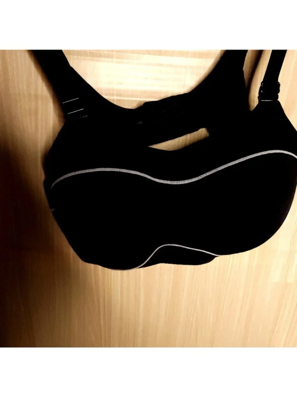 Ambrielle Womens Black Sports Bra Bundle 40D